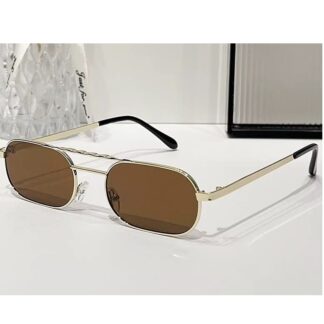 Photochromic μεταλικά Γυναικεία Χρυσαφι-Καφέ γυαλιά ηλίου UV400